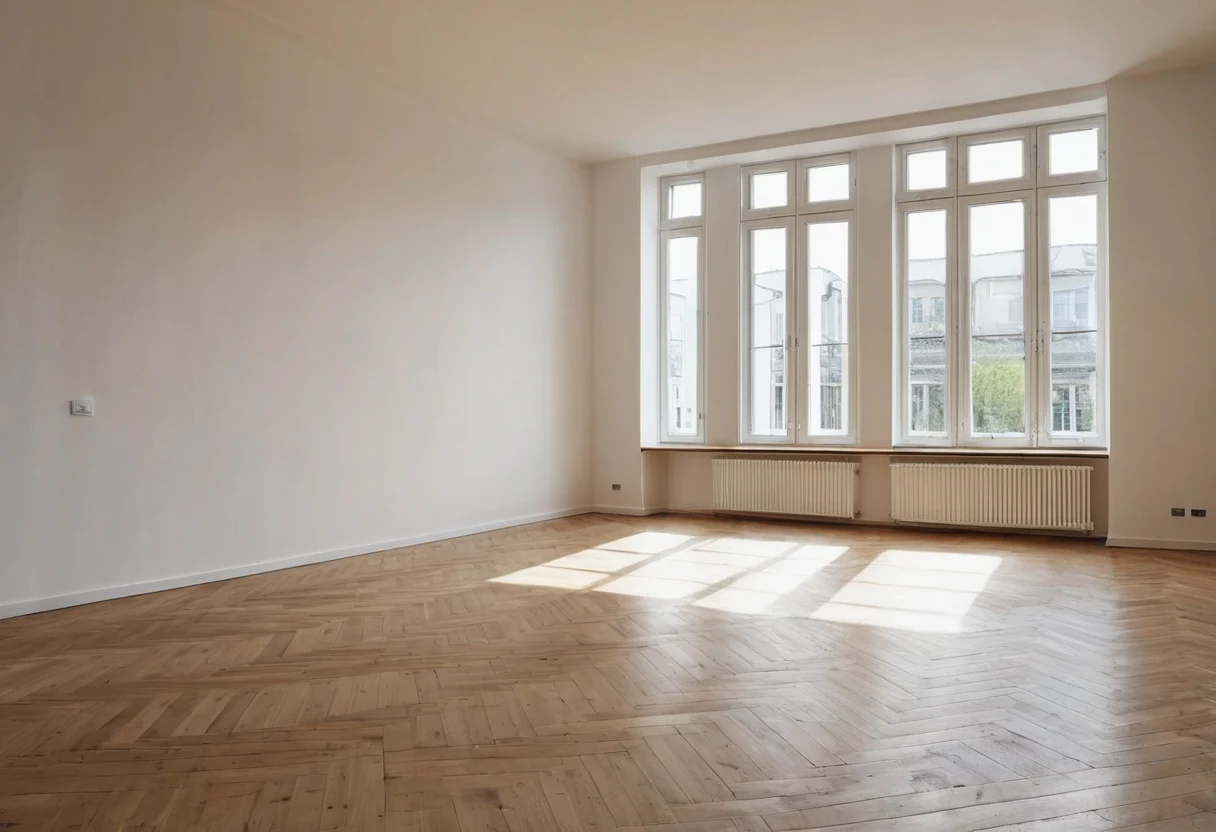 Besenrein übergebene Wohnung nach professioneller Haushaltsauflösung in Kaiserslautern