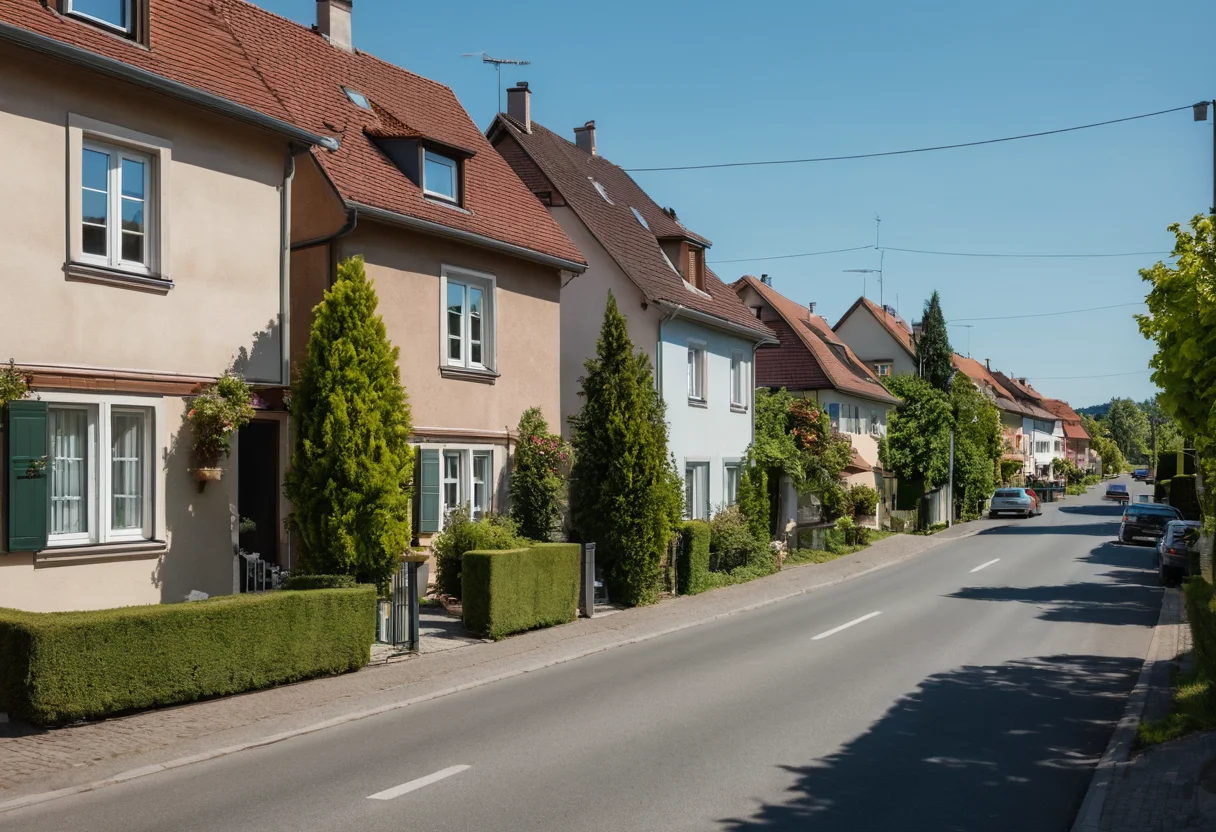 Wohnstraße in Göllheim