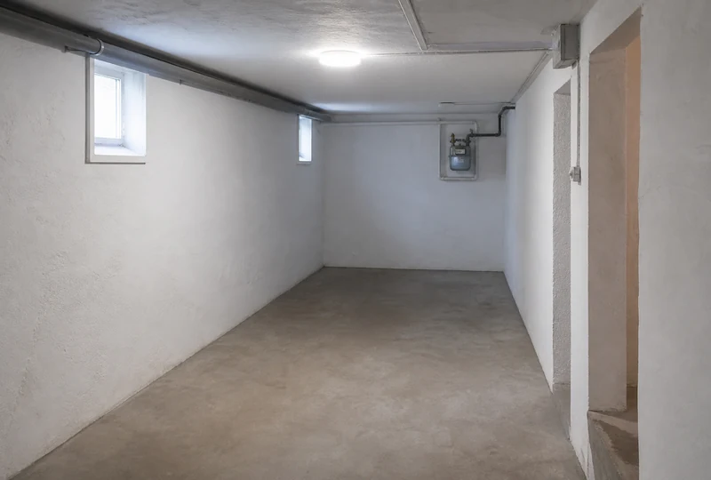 Aufgeräumter Keller nach professioneller Kellerentrümpelung